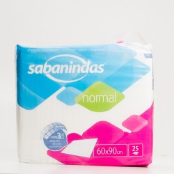 Sabanindas Protetor Normal 60x90cm, 25U.