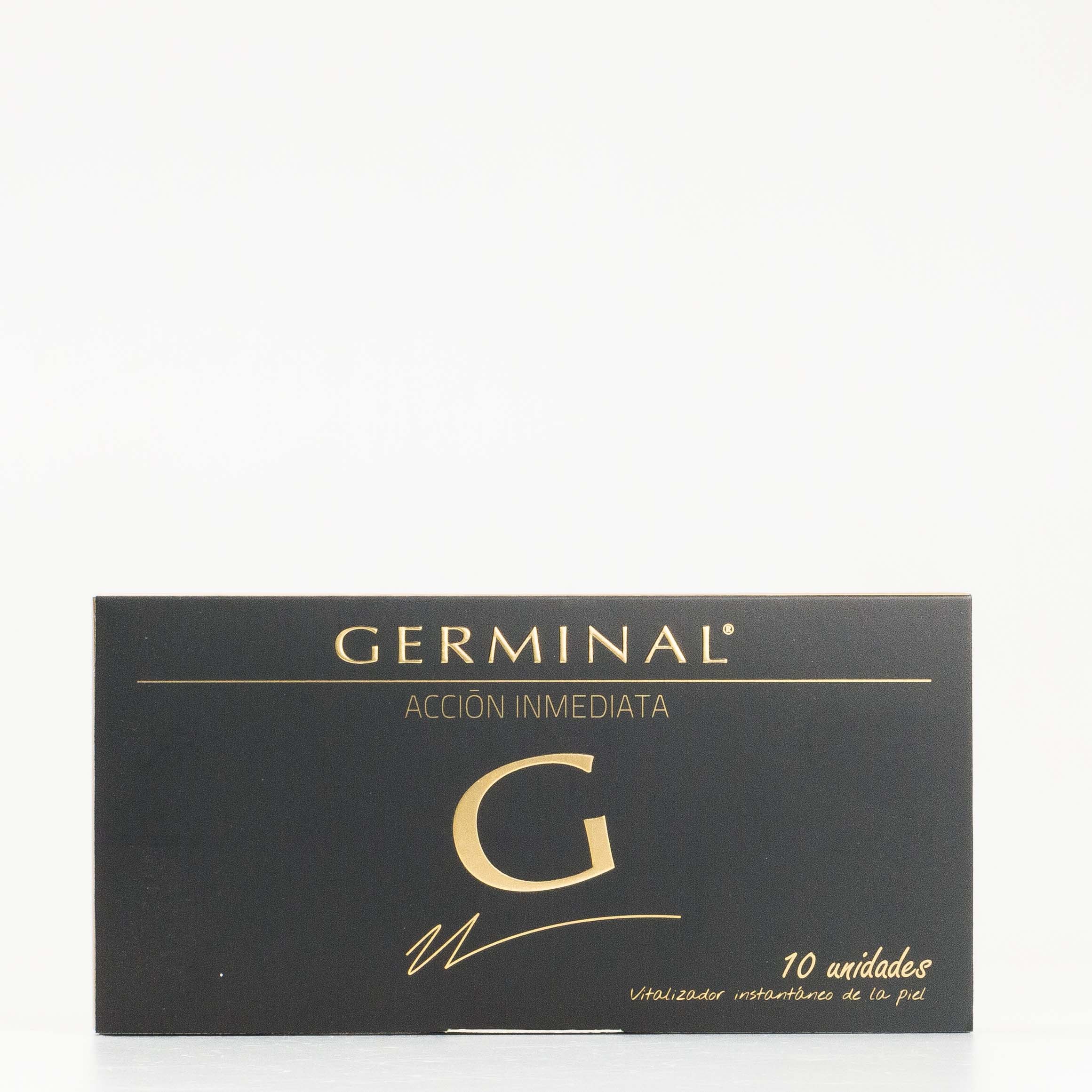 Ação germinal imediata, 10 ampolas.