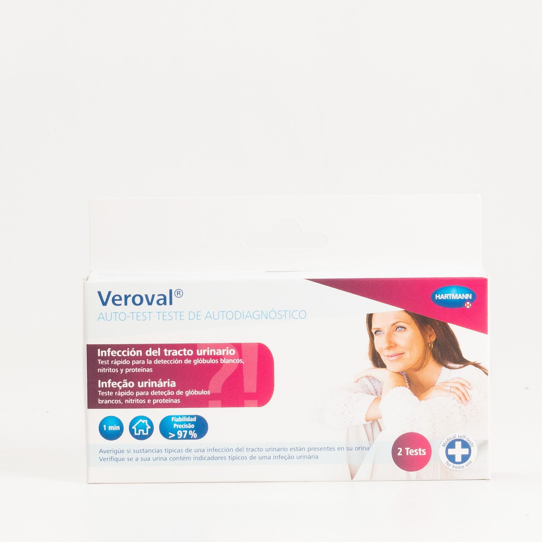 Veroval Auto-test Infección Tracto Urinario, 1U.