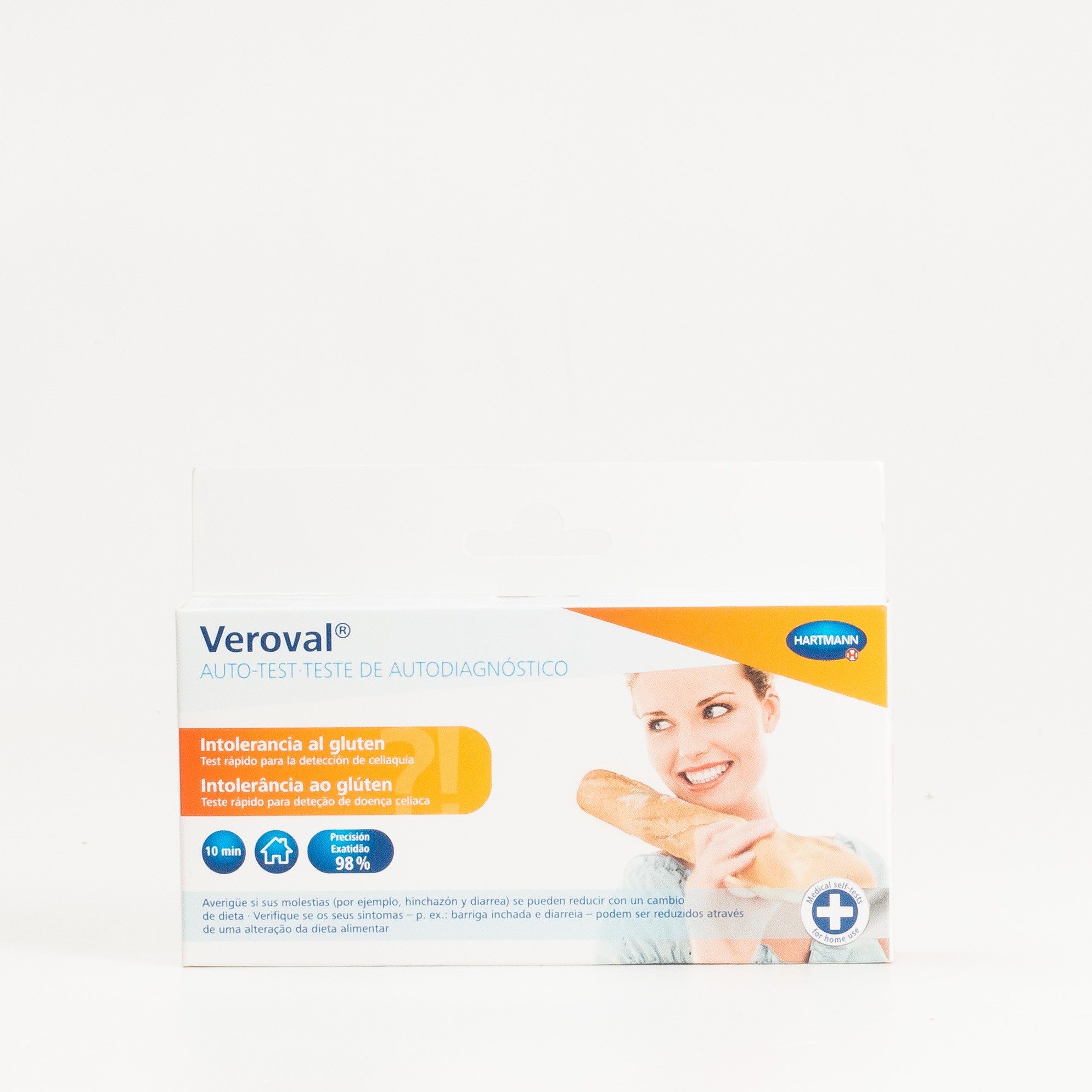 Veroval Autotest Intolerancia Gluten, 1U.