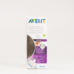 Avent Garrafa de Vidro Natural, 240ml.