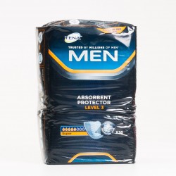 Tena Men Protetor Absorvente Nível 3 Super, 16 pcs.