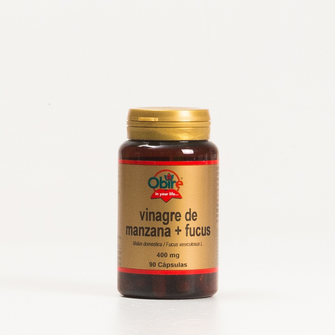 Vinagre de Maçã Obire + Fucus 400 mg, 90 Caps.