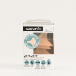 Suavinex Zero Anticólico Silicone Nipple Flow S, 2Pcs.