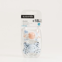 Chupeta Anatômica de Silicone Suavinex Fusion +18m, 2Pc.