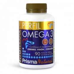 Perfil Ômega Prisma Natural, 90 Pérolas.