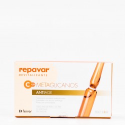 Ampolas Revitalizantes Antienvelhecimento Repavar, 30 amperes.