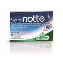 Specchiasol Serenotte Melatonina 1.9mg, 60 Comp mastigáveis.