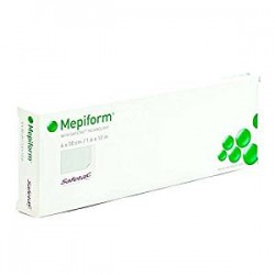 Redutor de cicatriz de silicone mepiforme 4x30 cm, 5 unid.