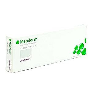 Redutor de cicatriz de silicone mepiforme 4x30 cm, 5 unid.