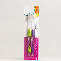 Kin escova de dentes macia, 2 peças