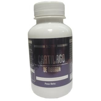 Cartilagem de tubarão 741mg. 300 tampas. Soja