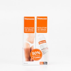 Thiomucase Creme Redutor de Gordura Duplo Anti-Celulite, 2x200ml.