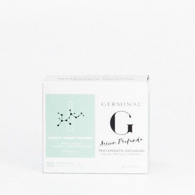 Germinal Deep Action Tratamento Anti-Envelhecimento para Pele Oleosa Mista, 30 Ampolas