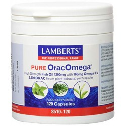Lamberts OracOmega Pure, 120 cápsulas.