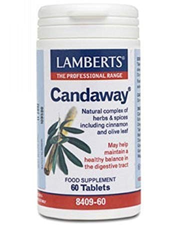 LAMBERTS Candaway, 60 comprimidos.
