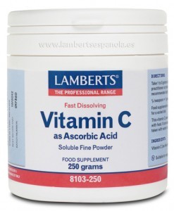 LAMBERTS Ácido Ascórbico, 250g.
