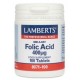 LAMBERTS Ácido Fólico 400 mcg, 100 comprimidos.