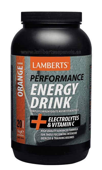 LAMBERTS Bebida Energética. Laranja, 1000g.