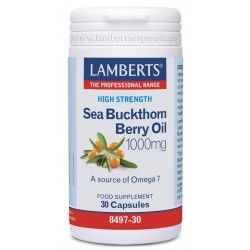 Lamberts Sea Buckthorn 1000 mg, 30 Cápsulas.