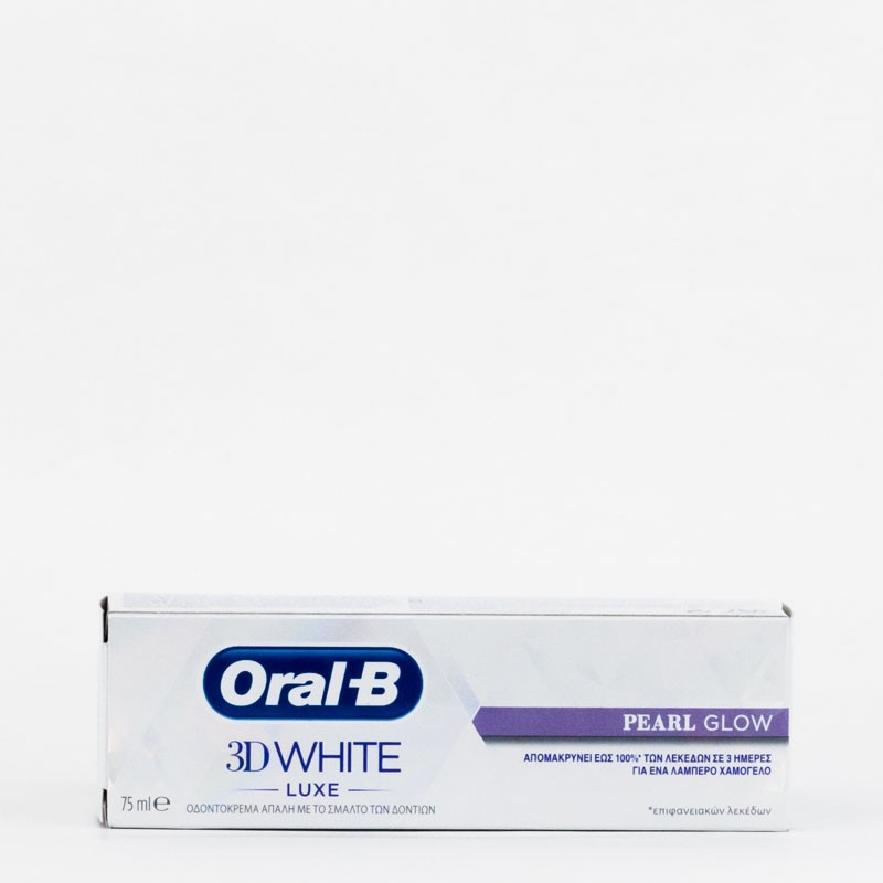 Oral-B 3D Branco Luxe Efeito Pérola, 75ml.