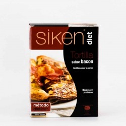 Omelete de Bacon Siken Diet, 7 Pacotes.