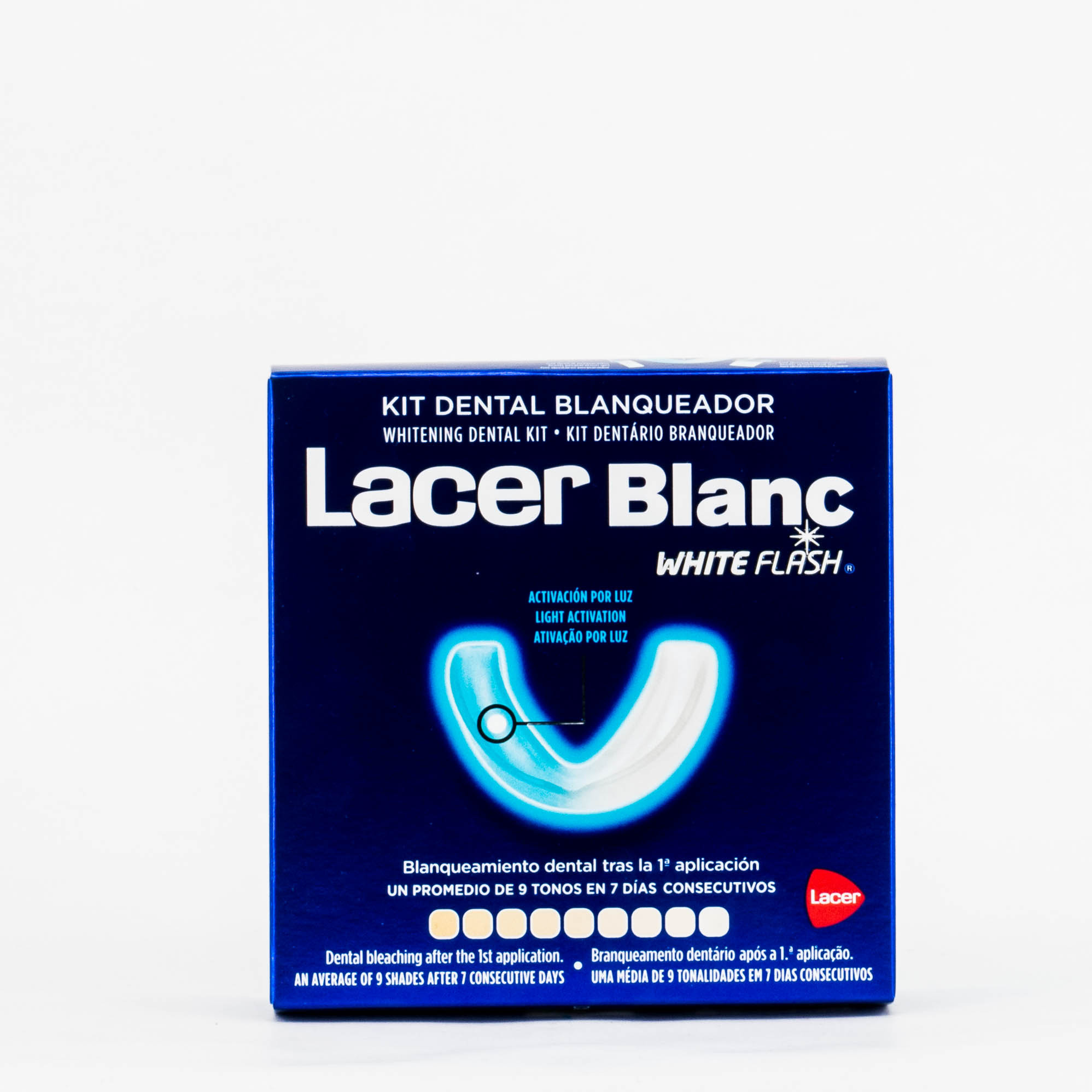 White Lace Up White Flash Kit Blanqueador