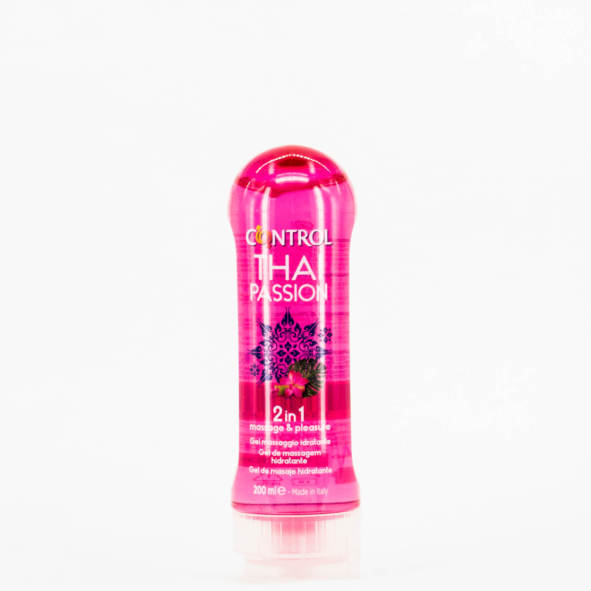 Controle Thai Passion Massagem e Gel de Prazer, 200ml.