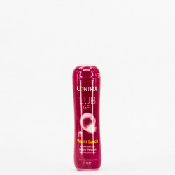 Controle Lub Gel Quente Toque Efeito Calor Lubrificante, 75ml.