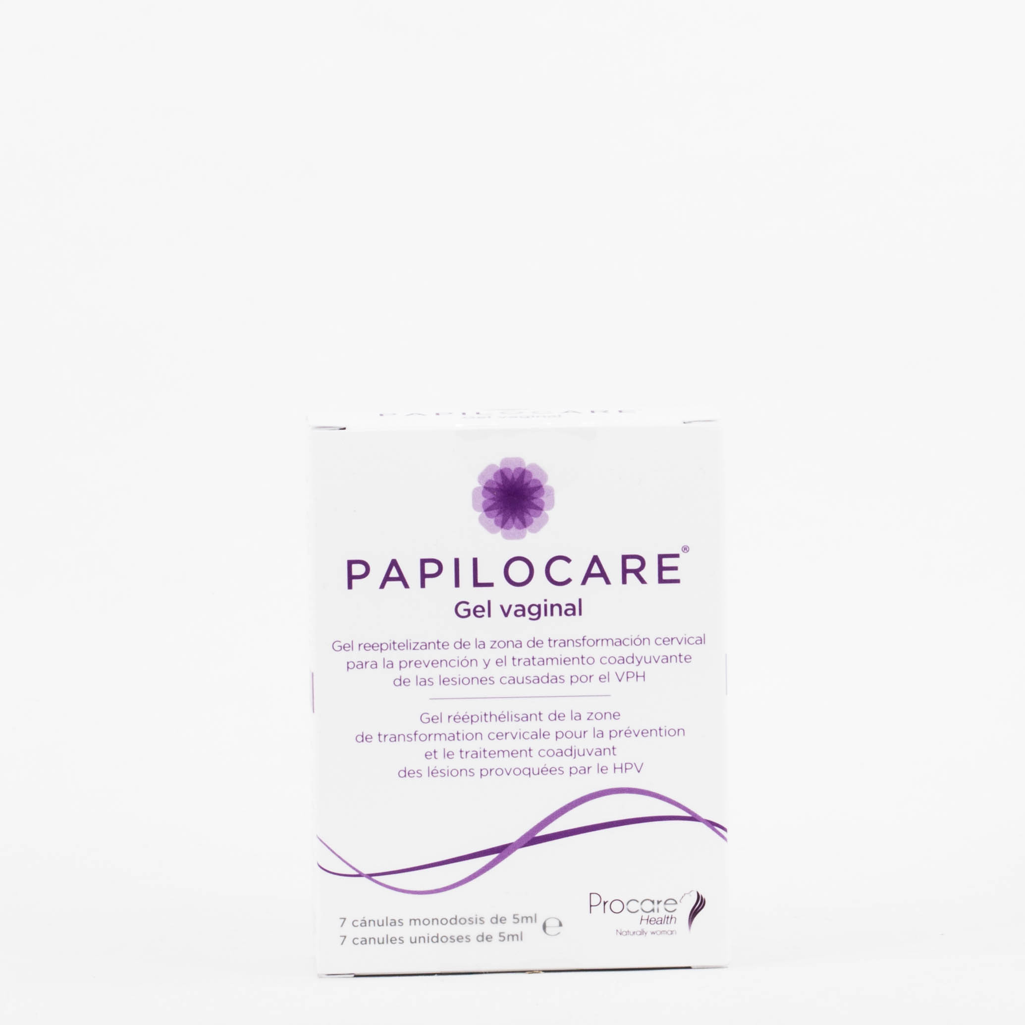 Papillokare gel vaginal, 7 cânulas.