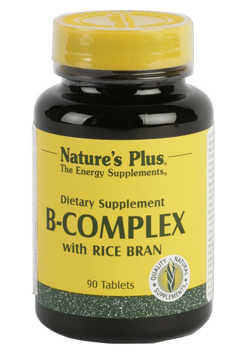 Nature's Plus B-Complex, 90 Comprimidos.