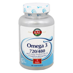 KAL Omega 3 720/480 - 60 pérolas