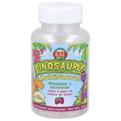 KAL Multisaurus - 60 dinossauros mastigáveis