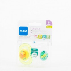 MAM Original Chupeta de Silicone +6m Pack Verde