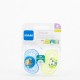 MAM Original Chupeta de Silicone +6m Pack Azul Verde