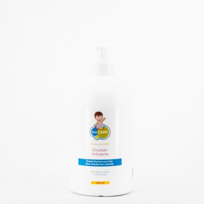 Emulsão Hidratante Biocare, 400 ml