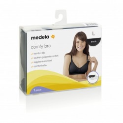 Medela Comfy Bra Gravidez & Sutiã de Amamentação Preto S, 1 peça