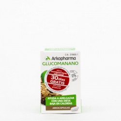 Arkocapsulas Glucomanano, 80 cápsulas.