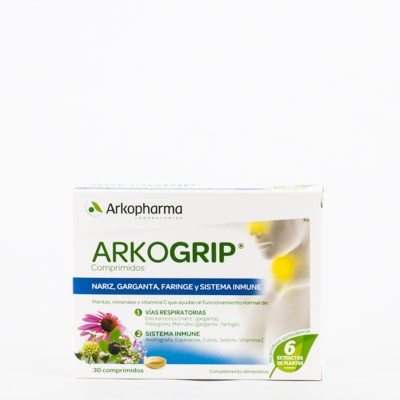 Arkogrip 30 Comprimidos