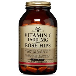 Solgar Rosa Mosqueta C 1500 mg, 180 Comp.