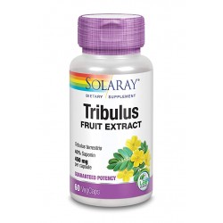 Solaray Tribulus, 60 cápsulas veganas