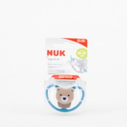NUK Space Chupeta de silicone 18-36m