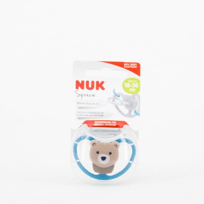 NUK Space Chupeta de silicone 18-36m