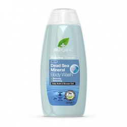 Dr Gel de banho mineral orgânico do Mar Morto, 250ml.