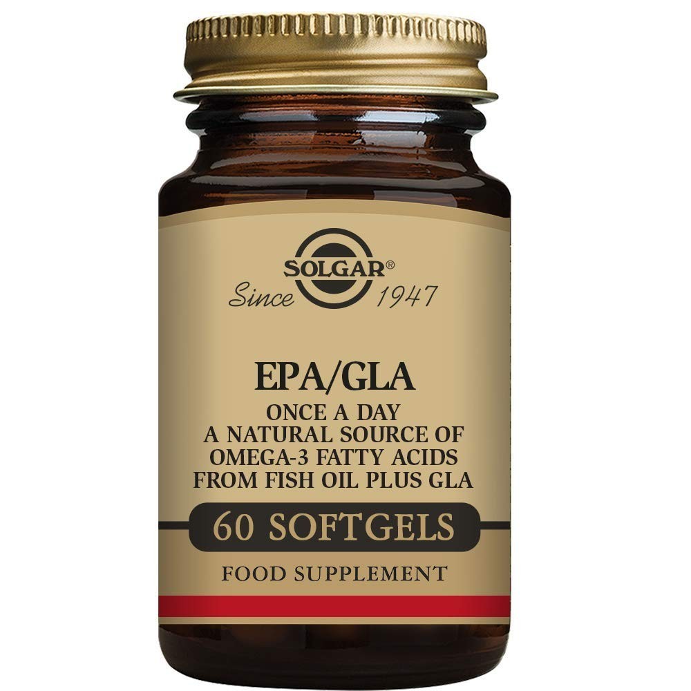 Solgar EPA/GLA Um por dia 60 pérolas