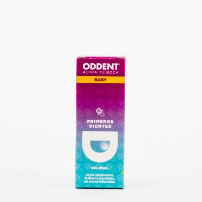 Oddent Baby Gel Primeiros Dentes, 20ml.