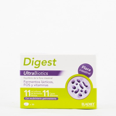 Eladiet Ultrabióticos, 30 comprimidos