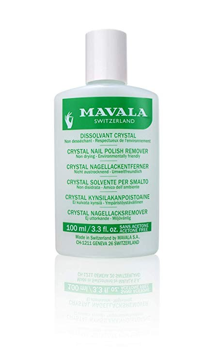 Mavala Removedor de Esmaltes Sem Acetona e Cristal Hidratante Mavala, 100ml.