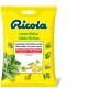 Balas de limão Ricola sem açúcar, 70g.
