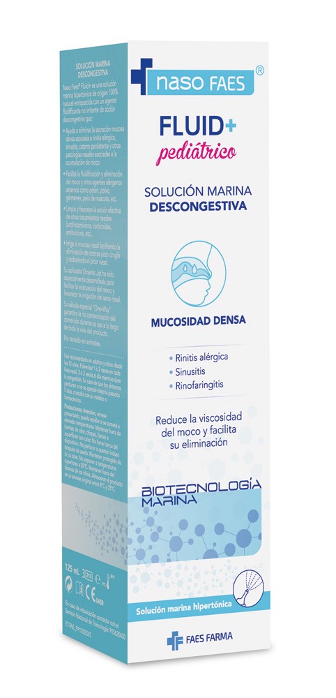 Naso Faes Fluid+ Limpeza Nasal Pediátrica, 100ml.